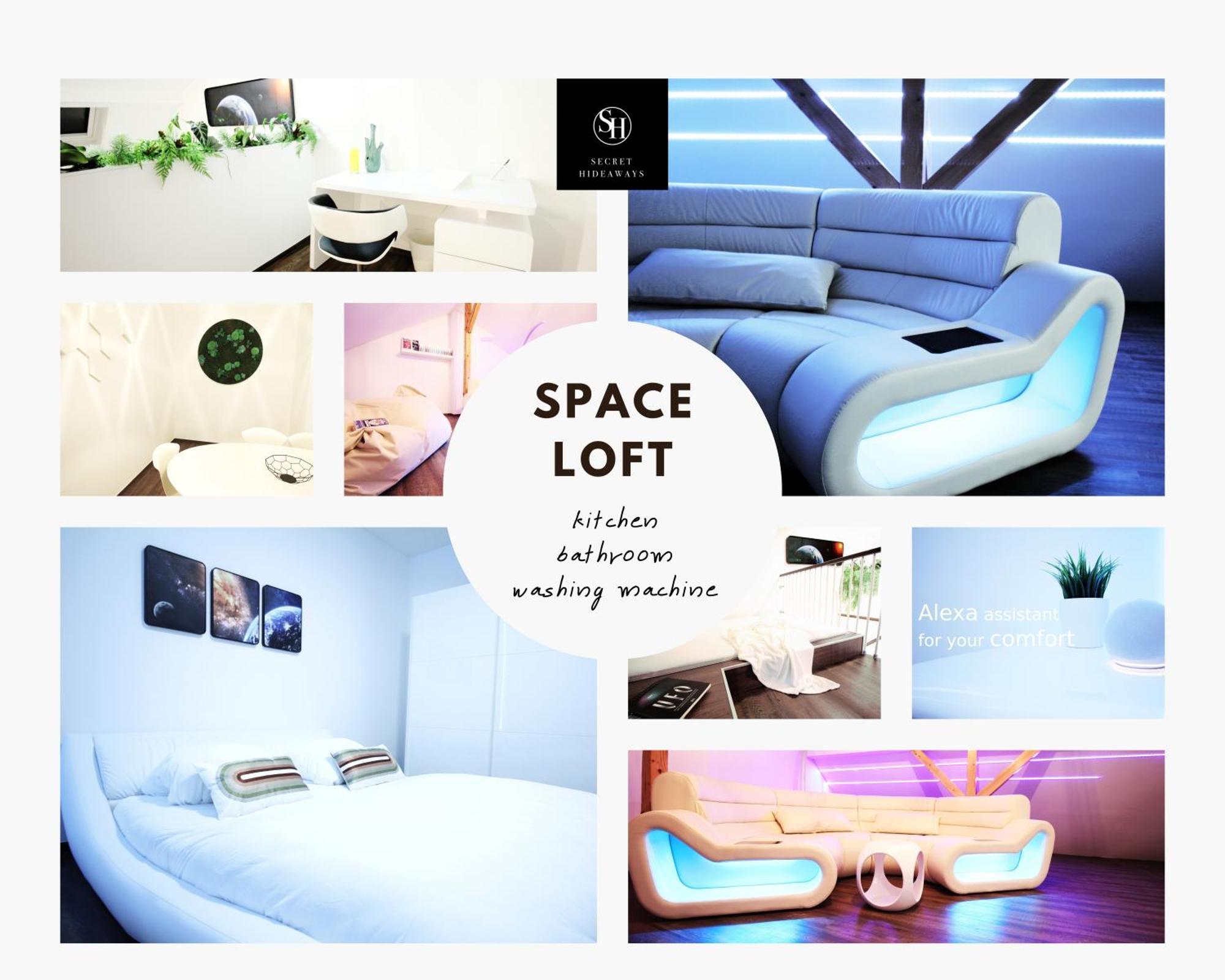 Secret Hideaways Space Loft Wohndesign Auf 2 Etagen L 450M Bis Uni Duisburg Exterior foto